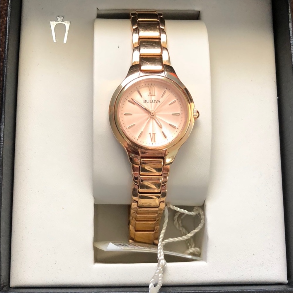 Bulova Watch rose gold